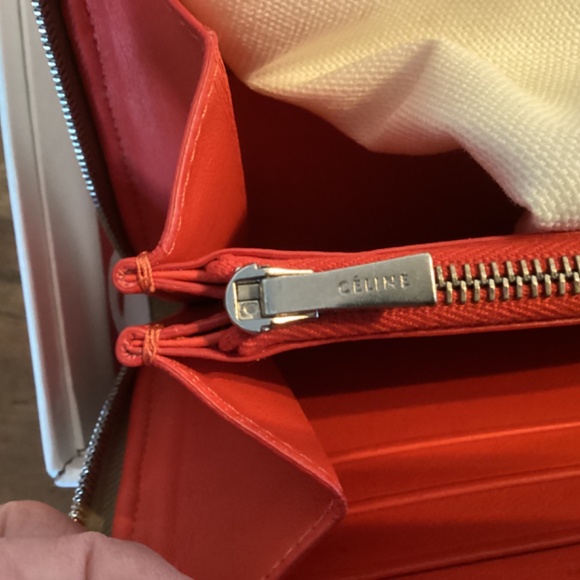 Celine Large Wallet full set Tan - Picture 4 of 11